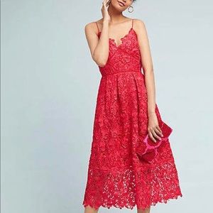 Anthropologie Eri and Ali Lace Dress BNWT